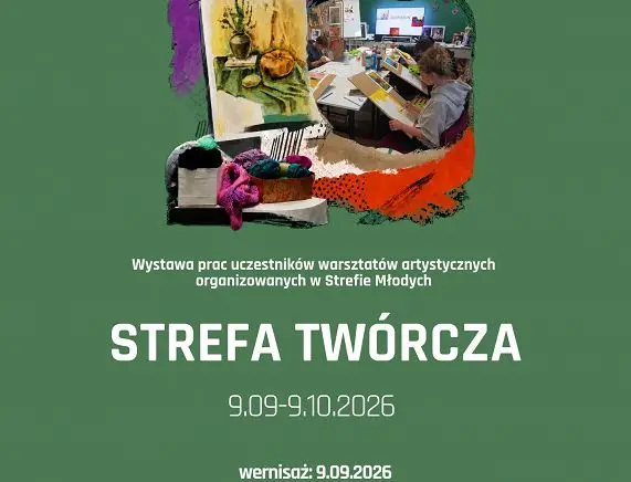 Wystawa prac plastycznych młodzieży "Strefa Twórcza"