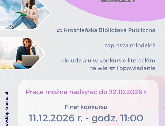 Krośnieński Konkurs Literackiej Twórczości Młodzieży 2026