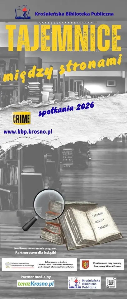 Spotkania z autorami literatury kryminalnej w Krośnie