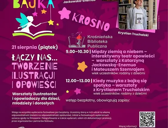 Festiwal Literacki „Łączy nas bajka” w Krośnie