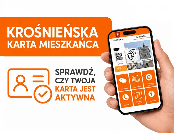 Weryfikacja statusu Krośnieńskiej Karty Mieszkańca