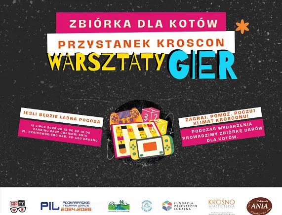 Przystanek KrosCon z GRAtoWOZEM - gry i zabawa w Krośnie