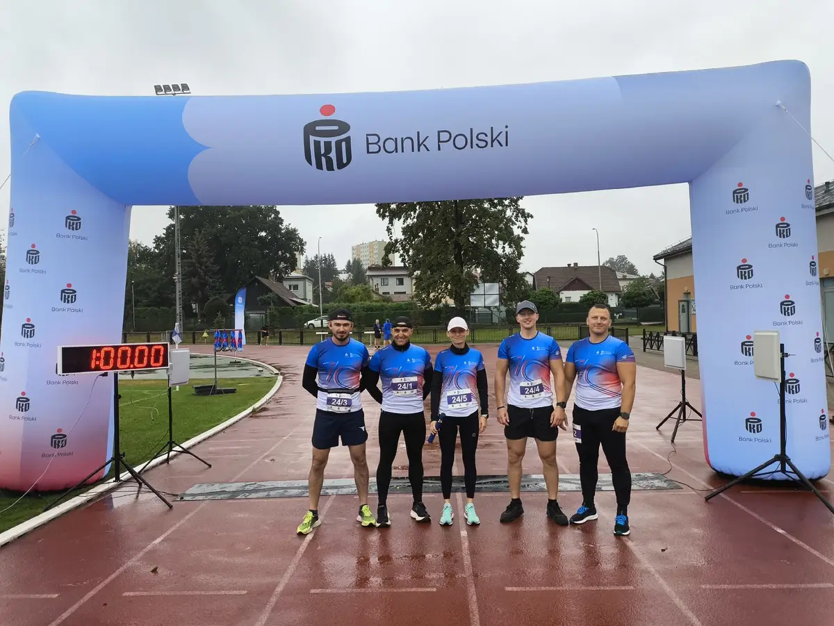 Funkcjonariusze z Krosna uczestniczyli w 10. edycji PKO Biegu Charytatywnego