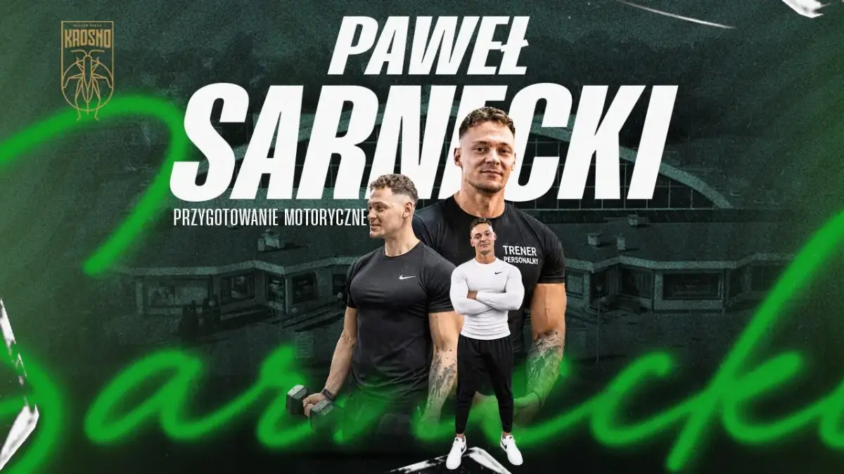 Paweł Sarnecki dołącza do sztabu Szklanego Teamu Krosno