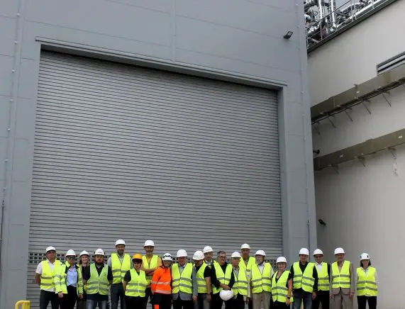Władze Krosna na budowie bloku energetycznego