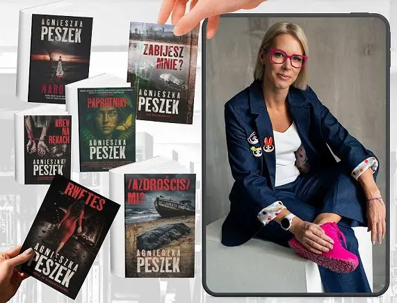 Agnieszka Peszek w Krośnieńskiej Bibliotece Publicznej