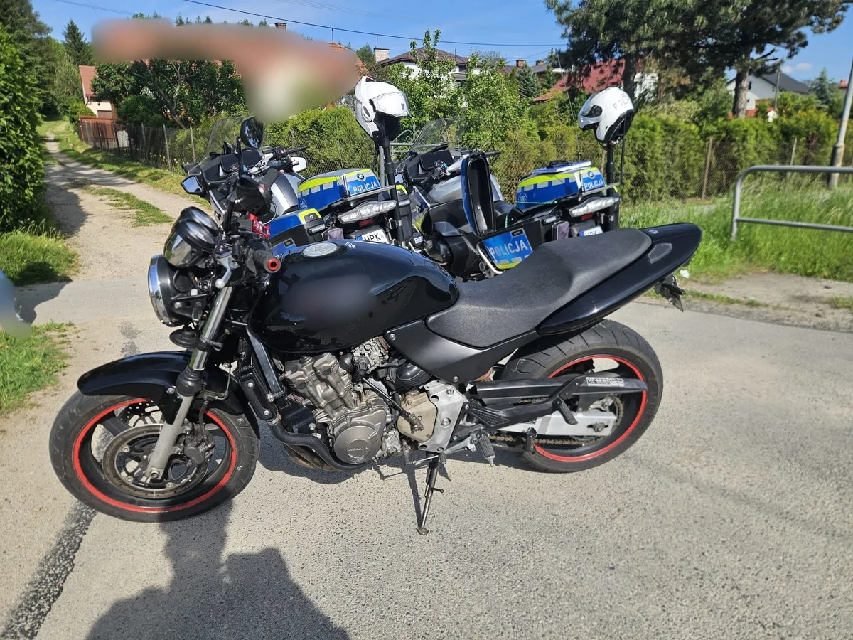 Motocyklista uciekł przed policją, odpowie za swoje czyny