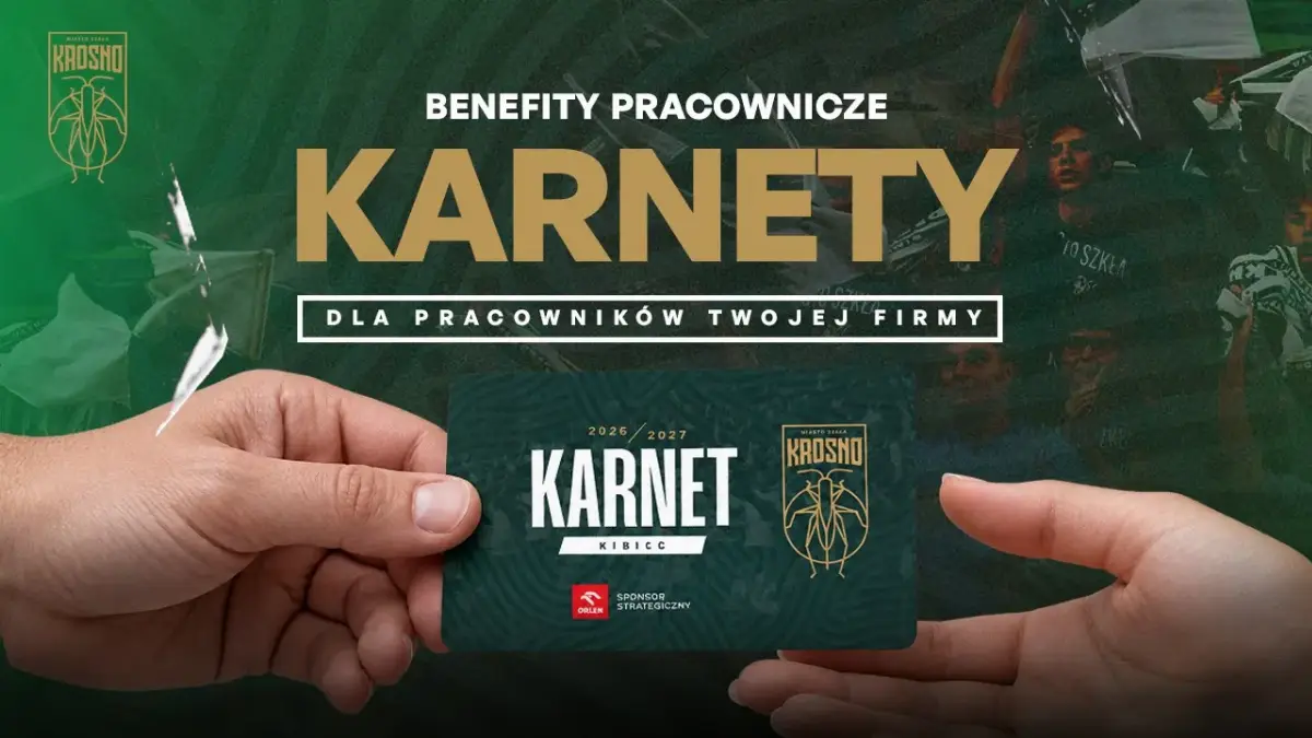 Karnety na mecze dla firm w Krośnie