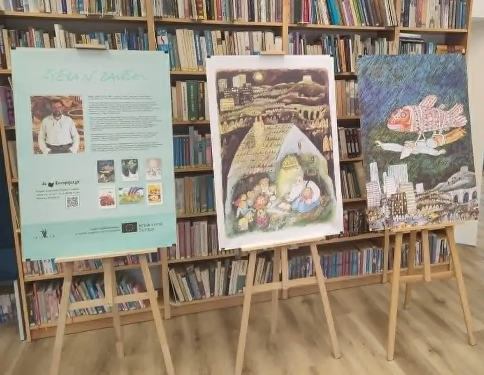 Wystawa ilustracji Štěpána Zavřela i Festiwal Literacki 'Łączy nas bajka'