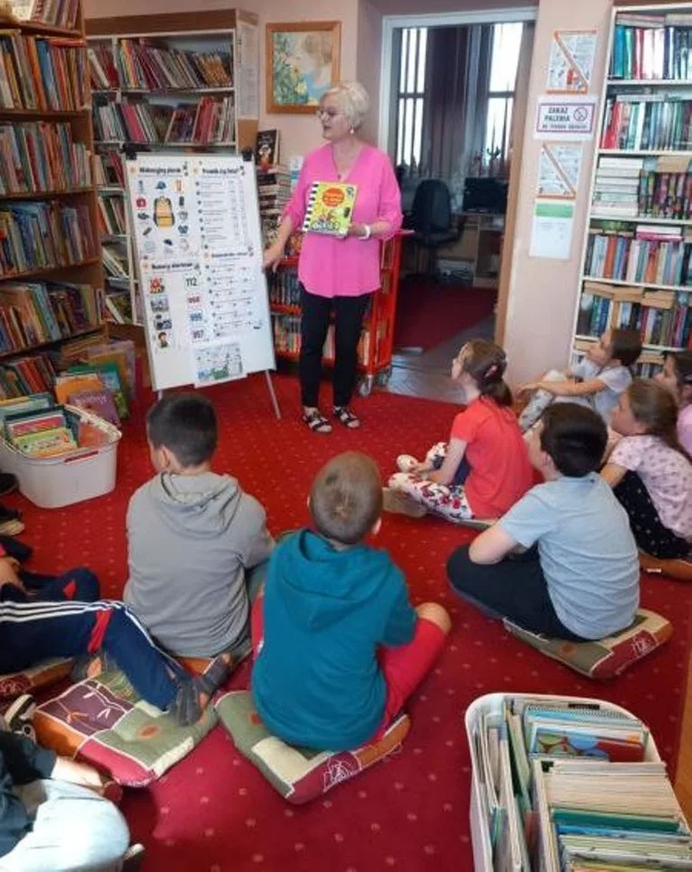 Bezpieczeństwo podczas wakacji w Filii nr 7