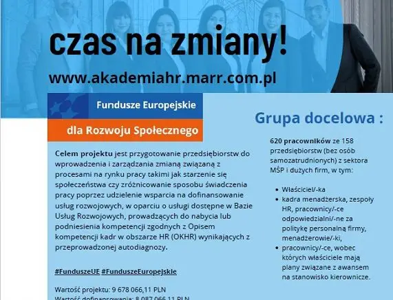 Nabór do projektu 'Akademia HR'
