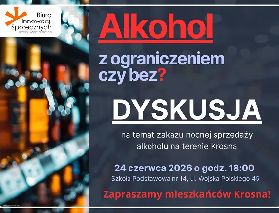 Debata na temat nocnej sprzedaży alkoholu w Krośnie